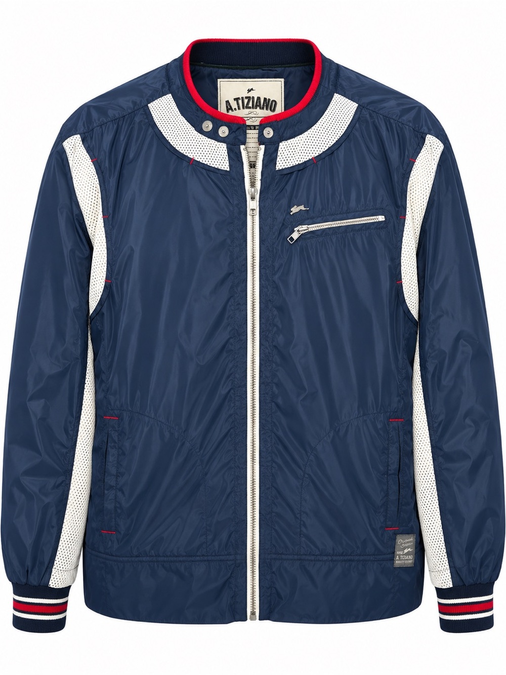 A.Tiziano Men's Blue Retro windbreaker Jacket
Streetwear XL EUC